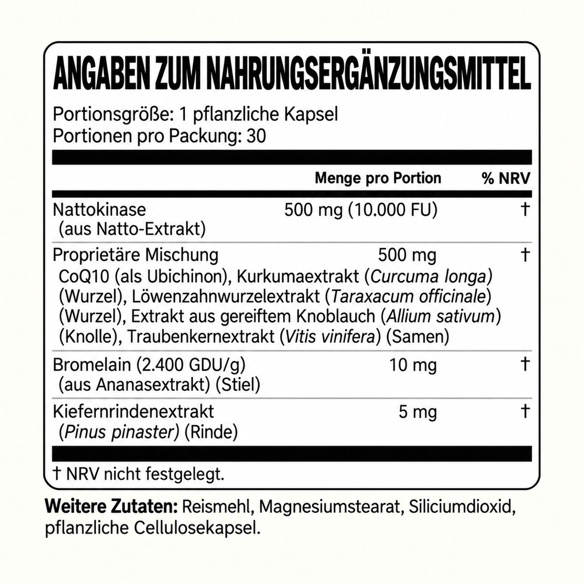 Nattokinase 10 000 · Retrouvez la pleine forme au lit, une différence dès 7 jours